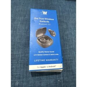 Just Wireless True Wireless Earbuds Bluetooth 5.0 w/Touch Control & Built-in-Mic
